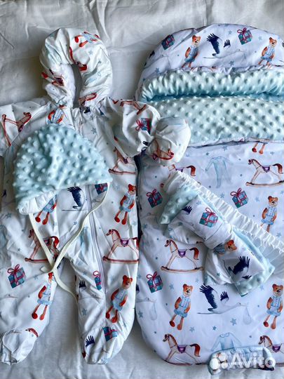 Конверт на выписку зимний