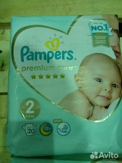 Pampers Подгузники Premium Care Mini
