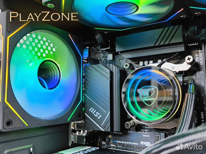 Игровой Пк на видеокарте gf GTX 1070 / R5