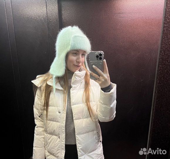 Шапка чепчик с ушками