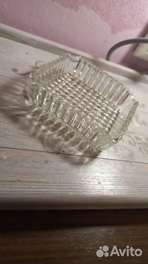 Пепельницы хрустальная СССР