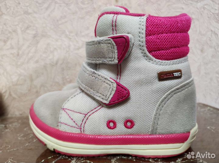 Ботинки демисезонные для девочки 21 размер