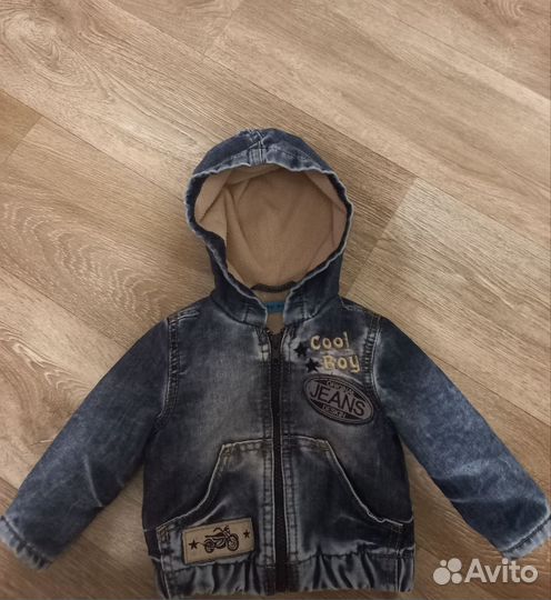 Джинсовая куртка для мальчика