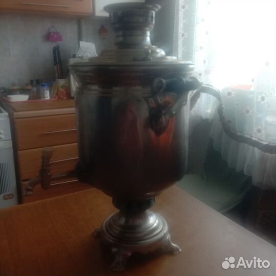 Самовар дровяной угольный