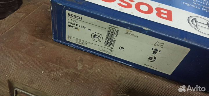 Тормозные диски lexus rx 350