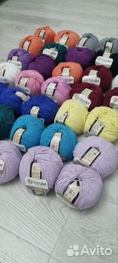 Пряжа для вязания yarnart jeans