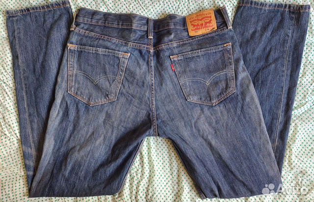 Джинсы мужские levis 511 W36-L32 Оригинал