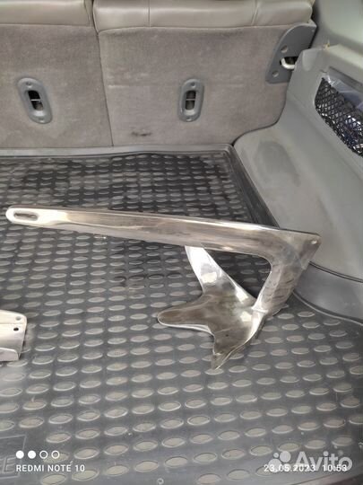 Якорь Брюса 5 кг. Нержавейка. Новый