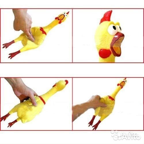 Кричащая курица антистресс