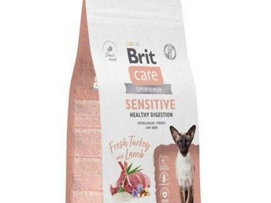 Сухой корм brit care Cat Sensitive, цена за 1 кг