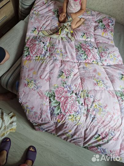 Пуховая перина, матрас