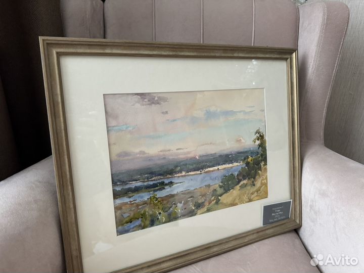 Картина акварель Алдушкин С.С