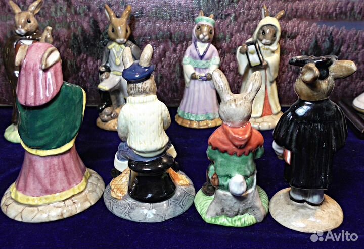 Кролики.Bunnykins.Royal Doulton.Банкинс.Статуэтка