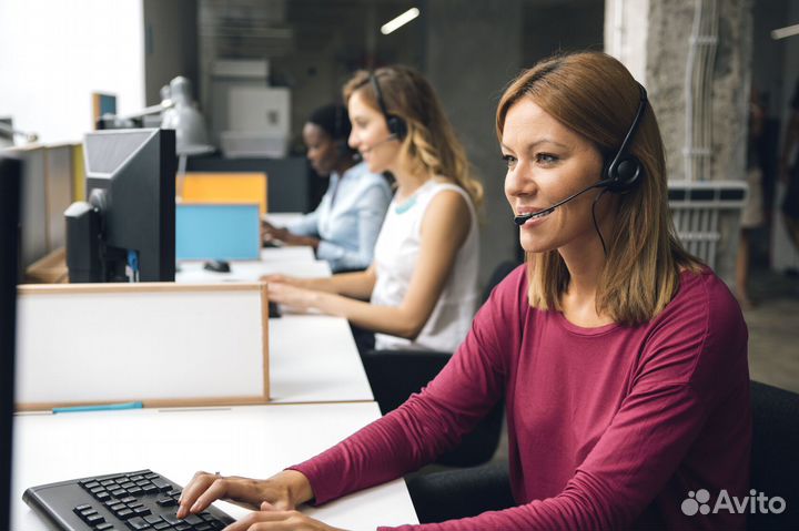 Оператор call-центра интернет-сервиса РФ (дистанци