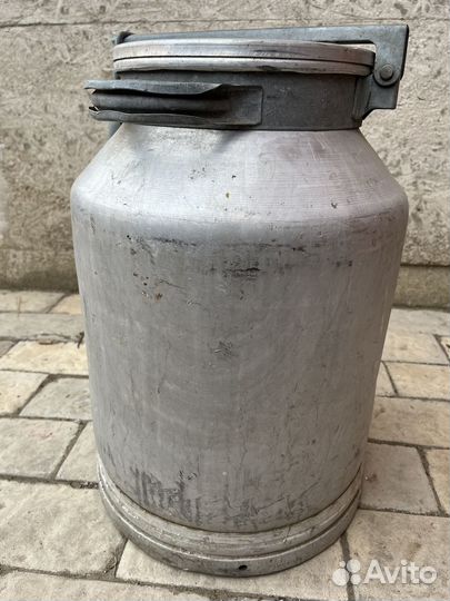 Фляга алюминиевая 40 л, бидон