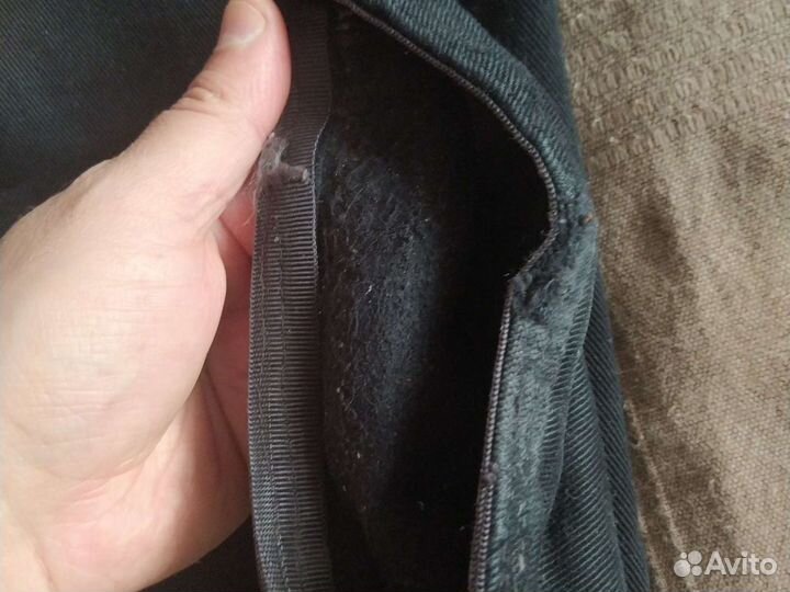 Фирменный джинсы Mustang на флисе