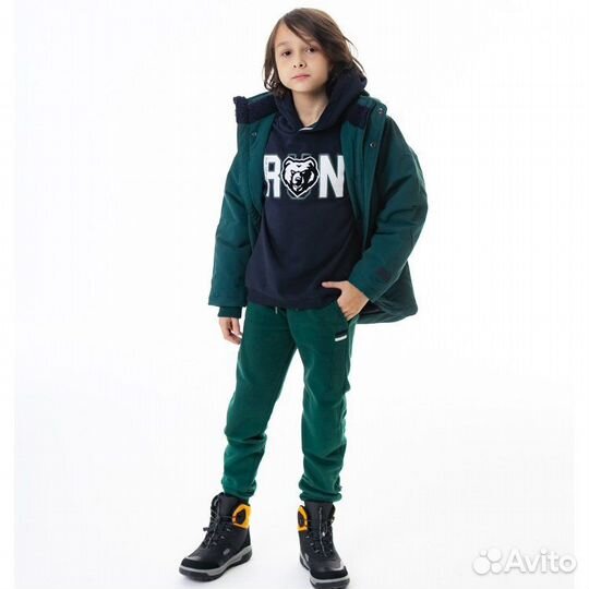 Mayoral спортивный костюм худи + брюки (темно-синий), р. 6