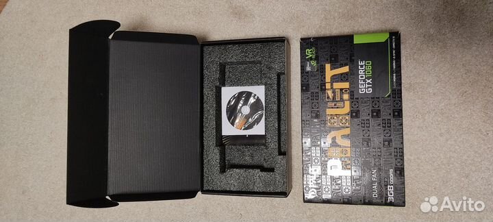 Коробка с под видеокарты GTX 1060 Palit