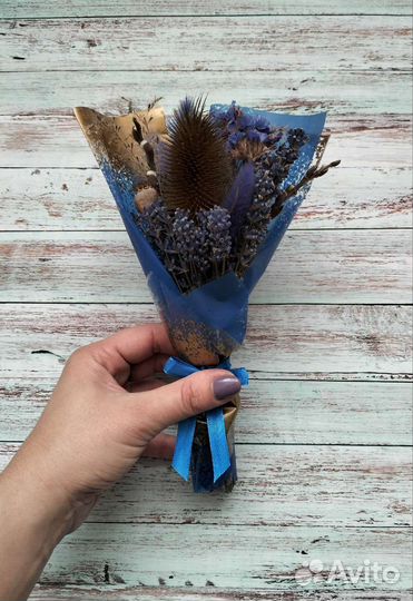 Букеты из сухоцветов