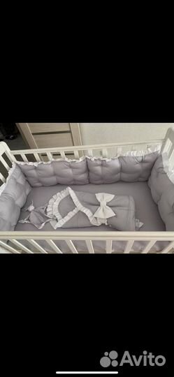 Бортики в детскую кроватку