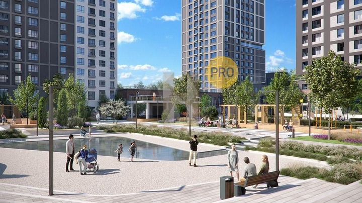 2-к. квартира, 62,4 м², 12/20 эт.