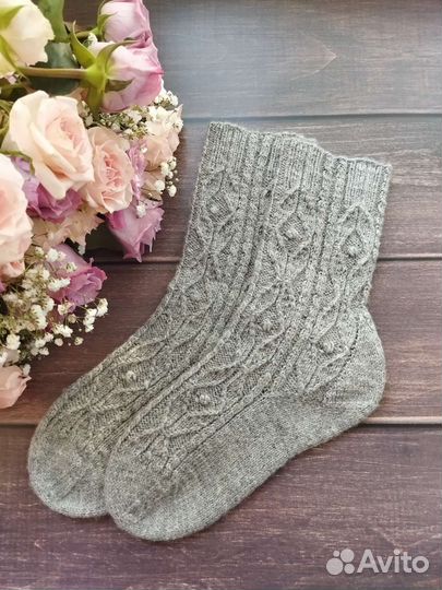 Вязаные носки