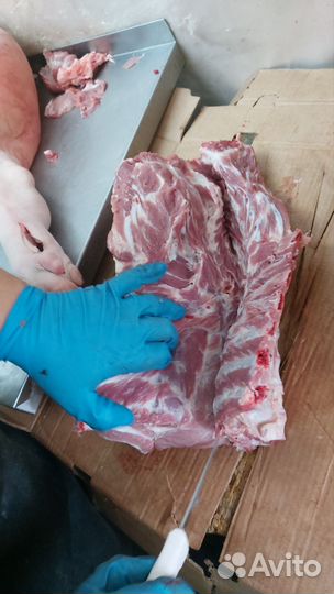 Фермерское мясо свинины