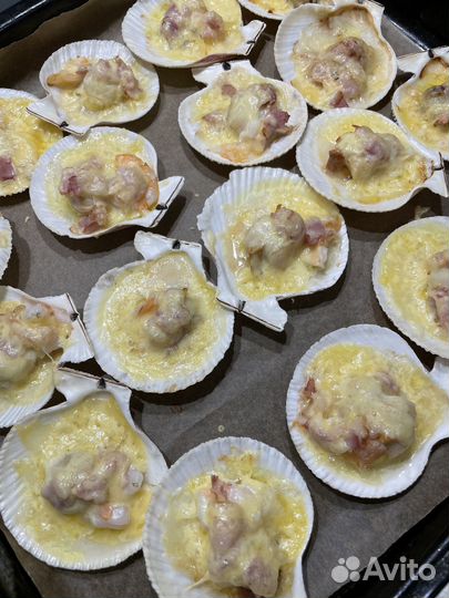 Гребешок на створке