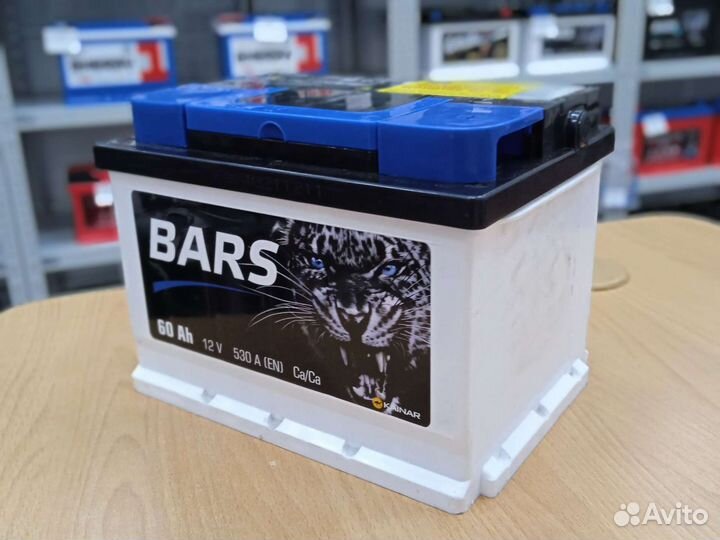 Авто Аккумулятор bars 60ah низ. Продажа. Доставка