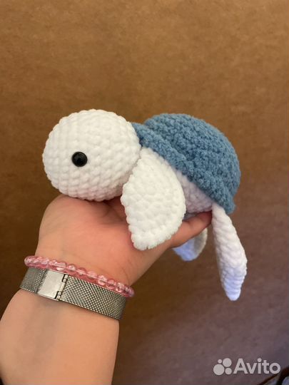 Плюшевые вязаные игрушки