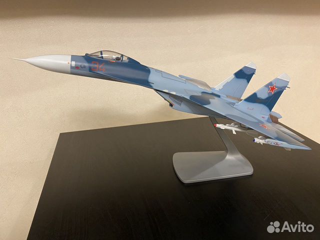 Модель истребителя Су-27см, (Su-27SM) масштаб 1/48