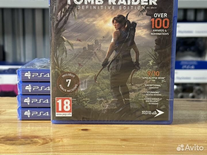 Диск Shadow of the Tomb Raider PS4 (Новый)