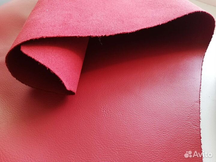 Натуральная кожа крс, цветная