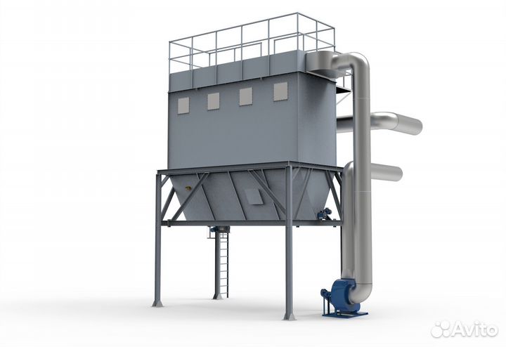 Аспирационная установка уличного исполнения