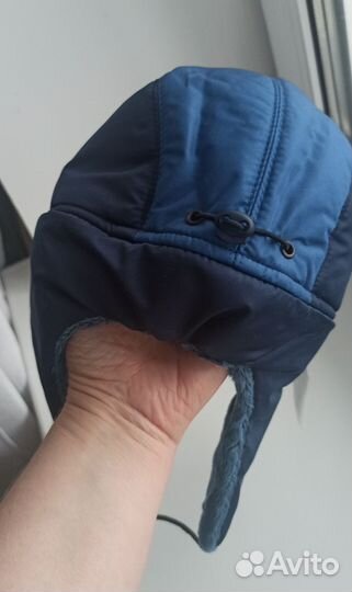 Шапка ушанка с козырьком новая размер 54