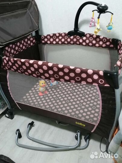 Детская кровать манеж