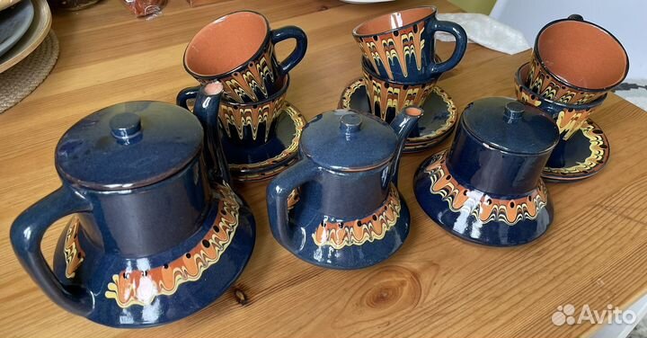 Сервизы Болгария зик; заварники сахарницы СССР