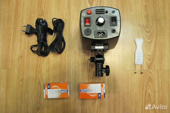 Софтбокс, вспышка, штатив комплект