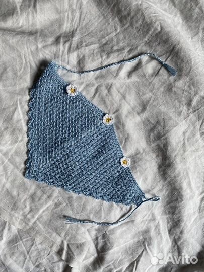 Вязаная косынка 