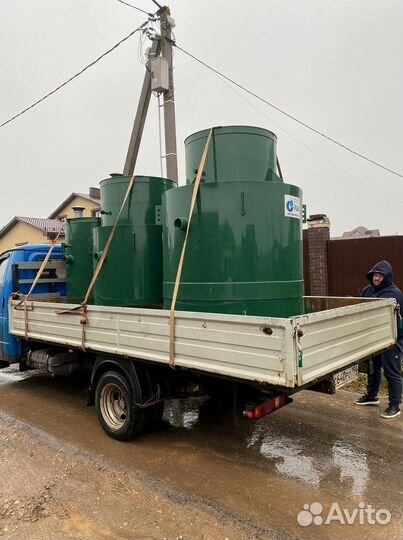 Септик для дома. Монтаж под ключ за 1 день