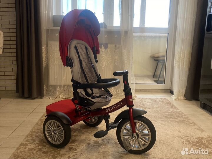 Детский велосипед с ручкой бу