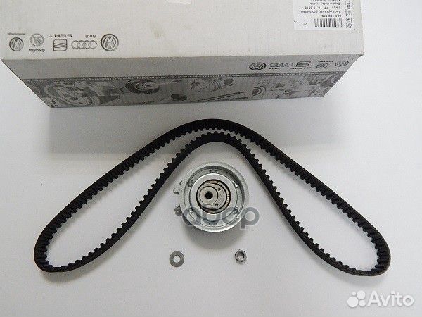 Ремень привода грм (комплект с роликом-натяжите