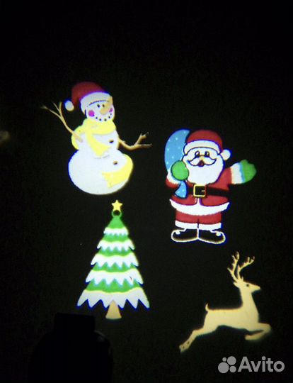 Проектор новогодний. Домашний/уличный