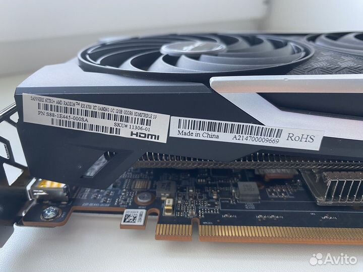 Видеокарта Sapphire AMD Radeon RX 6700 XT nitro