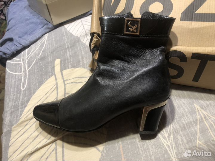 Ботильоны натуральная кожа женские 39 размер