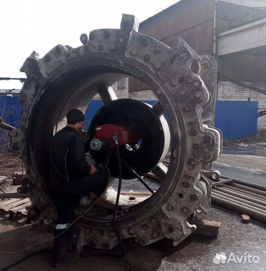 Расточка отверстия спец техники