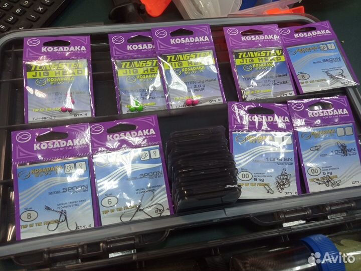 Набор приманок для ловли речной форели