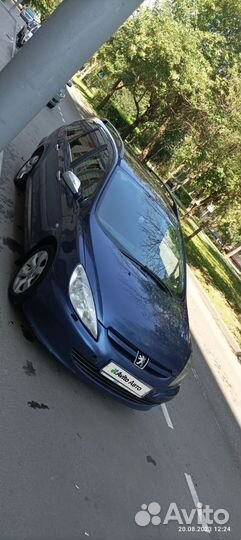 Peugeot 307 1.6 AT, 2002, 257 808 км