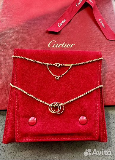 Cartier Trinity подвеска, оригинал