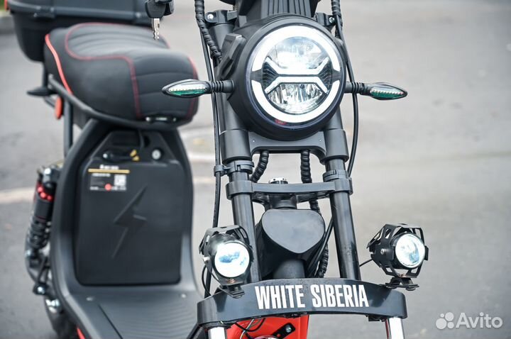 Электроскутер White Siberia PRO 2500W